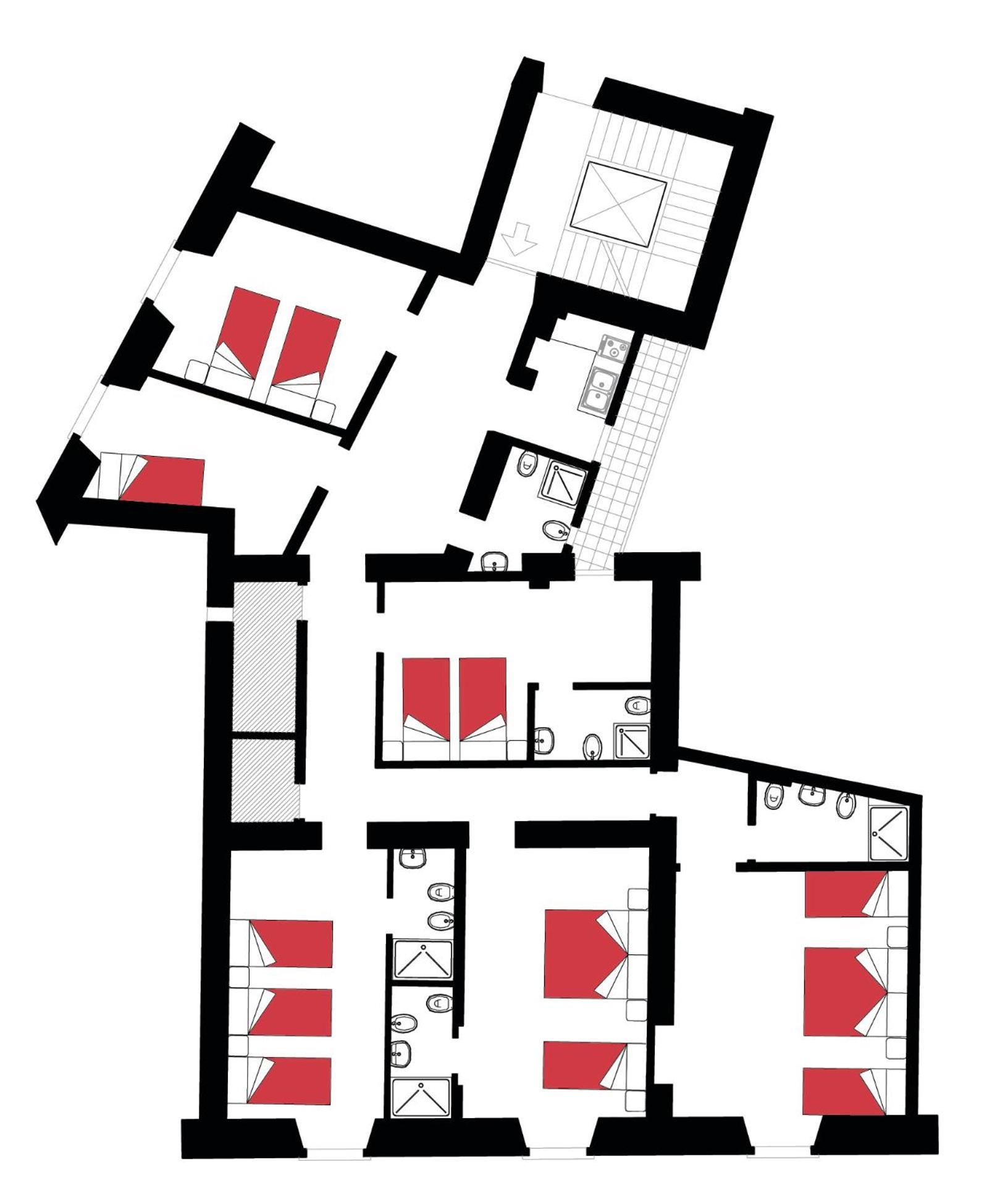 Roma Center, Rione Monti, Apartament Екстер'єр фото